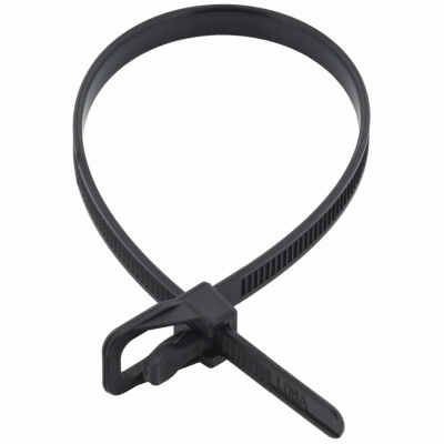 20PK 14" BLK WorkTie