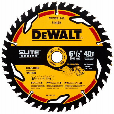 6.5" 40T Circ Saw Blade