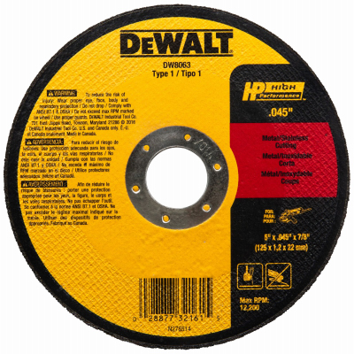 5"x.45" Abrasive Wheel