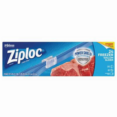 Ziploc 24CT GAL Slider