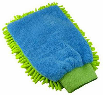 Clean Shaggy Duster Mitt