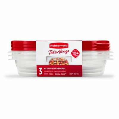 3PK 4C Food Container