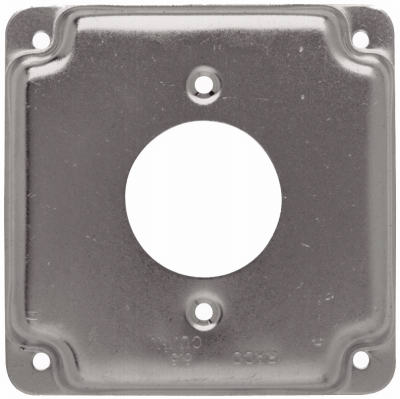 4" Square Box Receptacle Cover