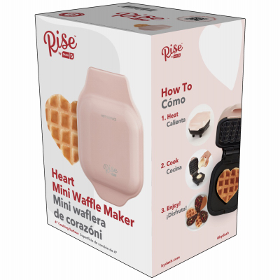 Heart Mini Waffle Maker