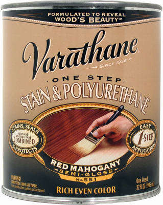 QT Red Mahogany Stain/Poly