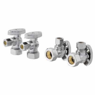 4PK 1/2"x3/8" ANG Valve