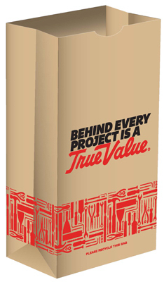 TV 500PK 3LB Paper Bag