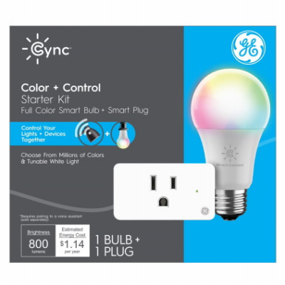 GE Cync Bulb+Plug Combo
