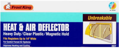 Heat Register Deflector Plastic