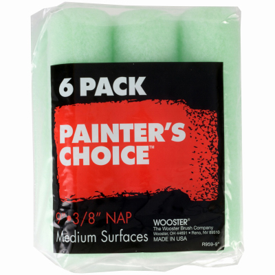 9" 6pk Painter's Choice Rollers
