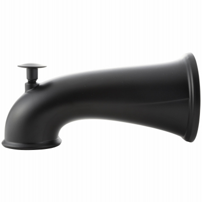 6" BLK Tub Spout