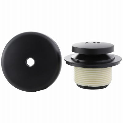 BLK Tub Drain Trim Kit