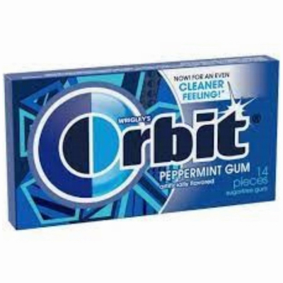 14PC Orbit Peppermint Gum