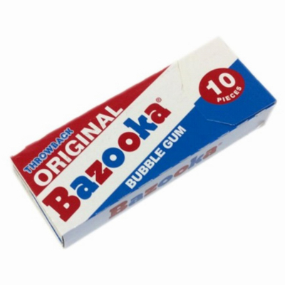 2OZ Bazooka Bub Gum