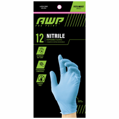 12CT Nitrile Disposable Glove