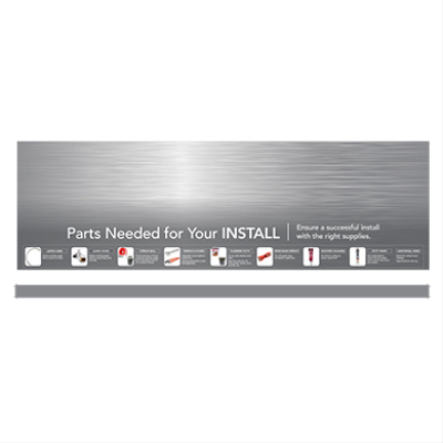 4' Faucet Shelf Liner