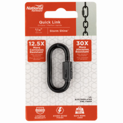 3/16" BLK Quick Link