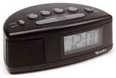 .7" LCD Alarm Clock