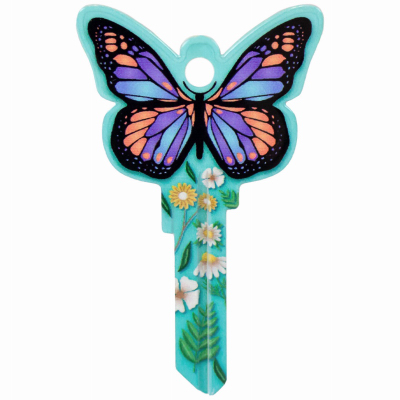 KW1 Butterfly Key Blank