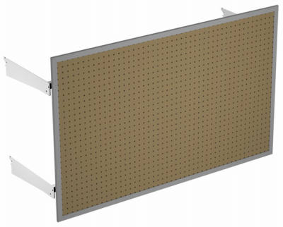 16x4x30WHT EXT PegPanel