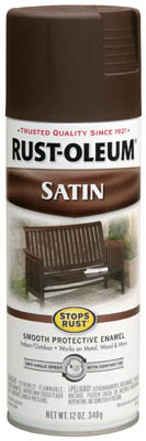 Satin Brown Rustoleum Spray