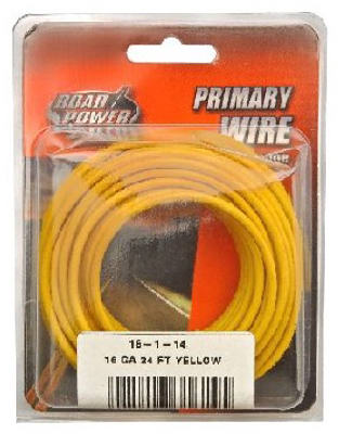 668333  Prim Wire 24' YEL 16GA