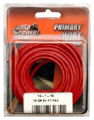 24' Red 16GA Primary Wire