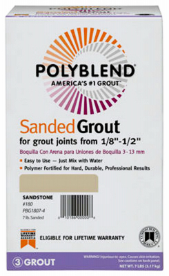 7LB GRY Sanded Grout