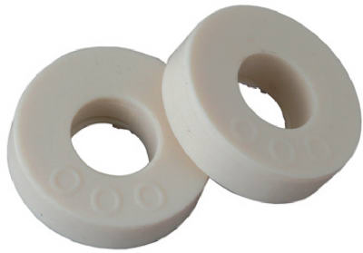 15/32" FLAT FAUCET WASHER WHITE