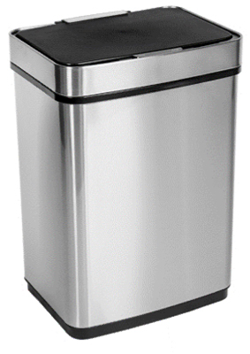 50L SS Motion Trash Can