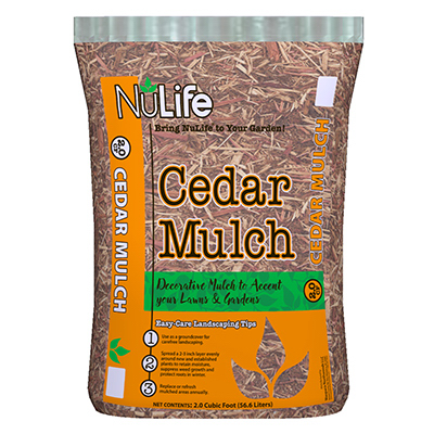 Cedar Mulch, 2 cu. ft.