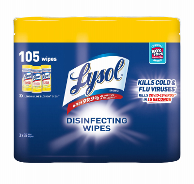 3PK 35CT Lysol Wipes