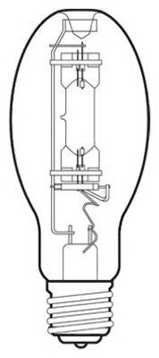 GE 100W Mercury Vapor Bulb