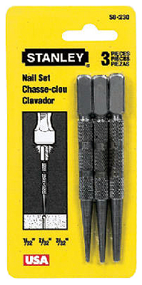 58-230  Nail Set STL 3PC