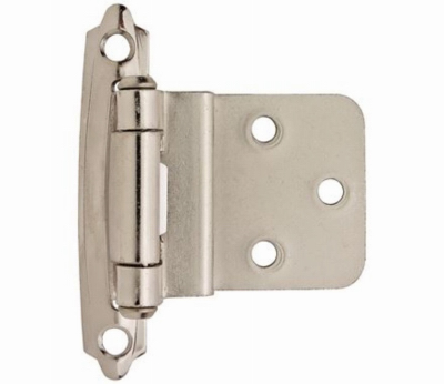 2PK 3/8"CHR Inset Hinge