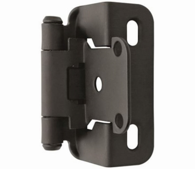 PR 1/2" BLK Hinge