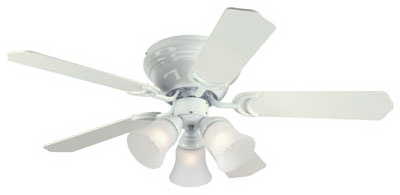 42" Contem WHT Ceil Fan