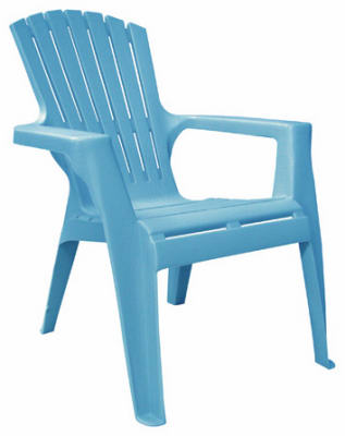 Pool Blue Kids Adirondack Chair