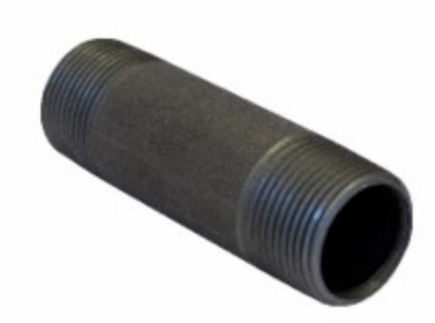 3"x4" BLK Pipe Nipple