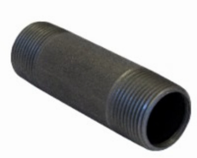 3"x8" BLK Pipe Nipple