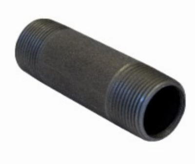 4"x5" BLK Pipe Nipple