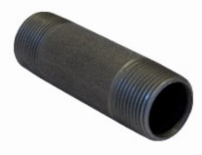 4"x12" BLK Pipe Nipple