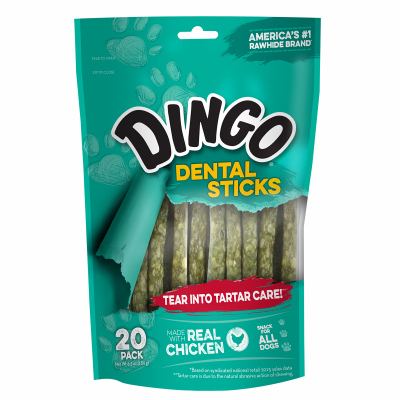 Dingo 20PK Dental Stix