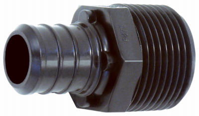 5PK 1/2"x1/2" Poly Adapter