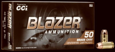 50RND Blaz 40S&W Ammo