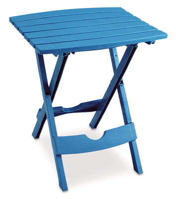 Pool Blue Fold Side Table