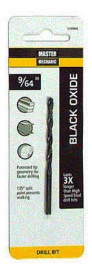 MM 9/64x2-7/8 Black Oxide Bit