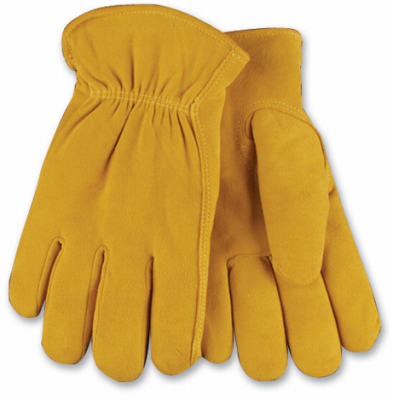 MED Mens Lined Leather Gloves