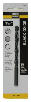 9/32" Black Oxide Drill Bit
