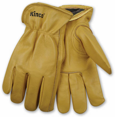 LG Mens Lined Cowhide Gloves